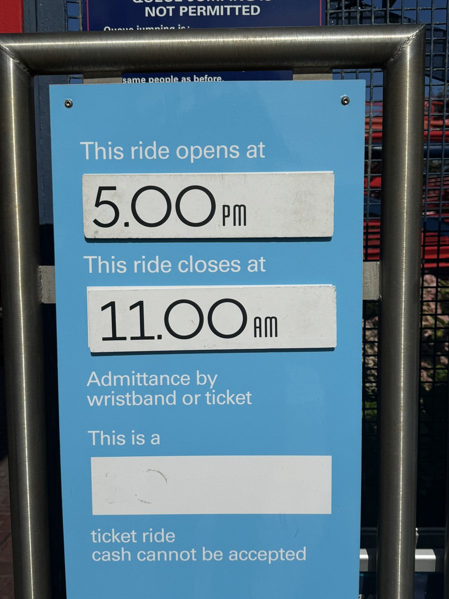 CoasterJoey's tweet photo. Apparently BPB are now open overnight 🤓 https://t.co/tepB17dYZb