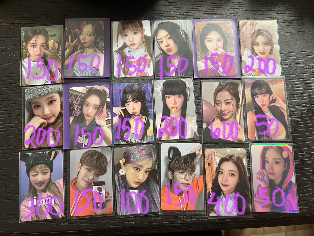 rcseblue's tweet photo. wts lfb lesserafim stayc ive kep1er itzy zb1 aespa ph 

assorted gg pcs 
- tingi, all good condi
- prices on pic

t. sakura ktown makestar taerae yes24 sieun leeseo lia j yoon mashiro hikaru  kazuha eunchae gaeul xiaoting ningning https://t.co/gx4PxeNygq
