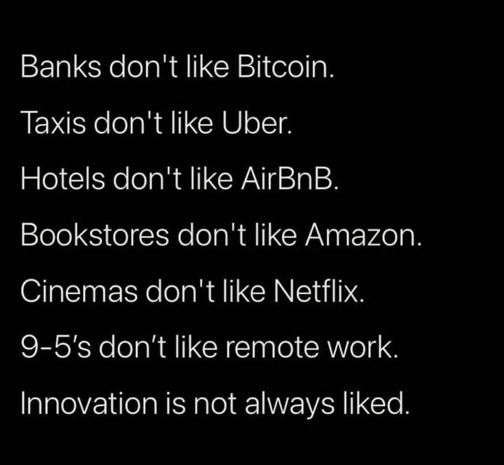 What do all these examples have in common?

They represent the transfer of power from centralised institutions to decentralised platforms.

Industries hate disruptors, but the underlying trend remains:

Once people experience a new level of freedom, they rarely want to go back.