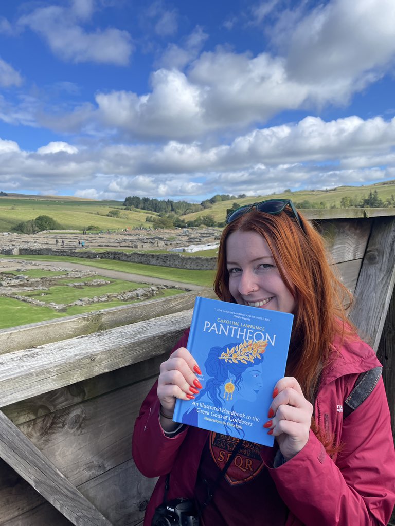 Flora ๐บ flaroh.bsky.social (@flaroh) on Twitter photo Taking my friends round vindolanda today ft. Pantheon (<a href="/CarolineLawrenc/">Caroline Lawrence</a>โs book I illustrated), which is now out in the UK!!! Taking my friends round vindolanda today ft. Pantheon (<a href="/CarolineLawrenc/">Caroline Lawrence</a>โs book I illustrated), which is now out in the UK!!!