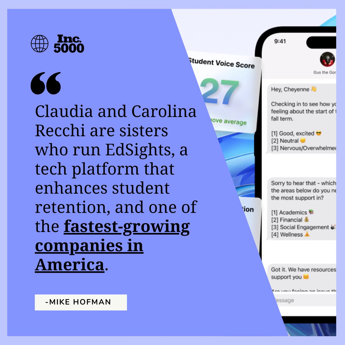 EdSights tweet media