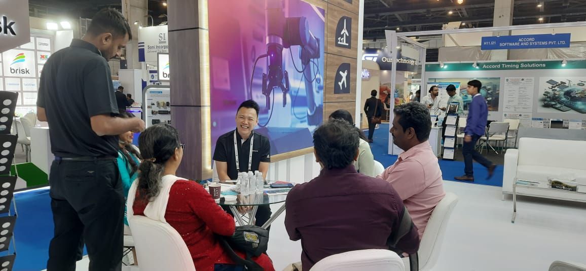 iConnexion_Asia's tweet photo. 🚀 Day 2 at #ElectronicaIndia2024 is here! Visit us at 𝐇𝟏𝟏.𝐉𝟐𝟏 to see our latest products in action. Don’t miss live demos and insights into the future of electronics! 🔧💡
#ElectronicaIndia2024 #Harwin #iConnexion #FutureOfElectronics https://t.co/vkujVis5YY