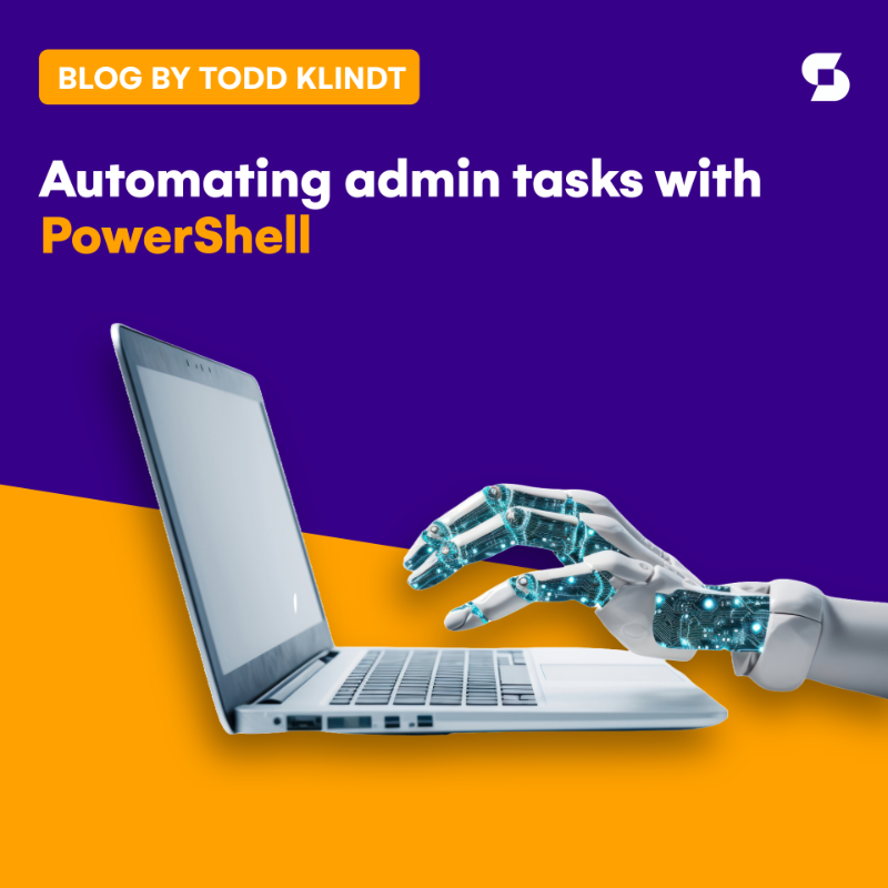 SyskitTeam's tweet photo. Tired of manual #Microsoft 365 tasks? In an article by industry expert @ToddKlindt, discover how #PowerShell #automation can save you time and make admin work easier.