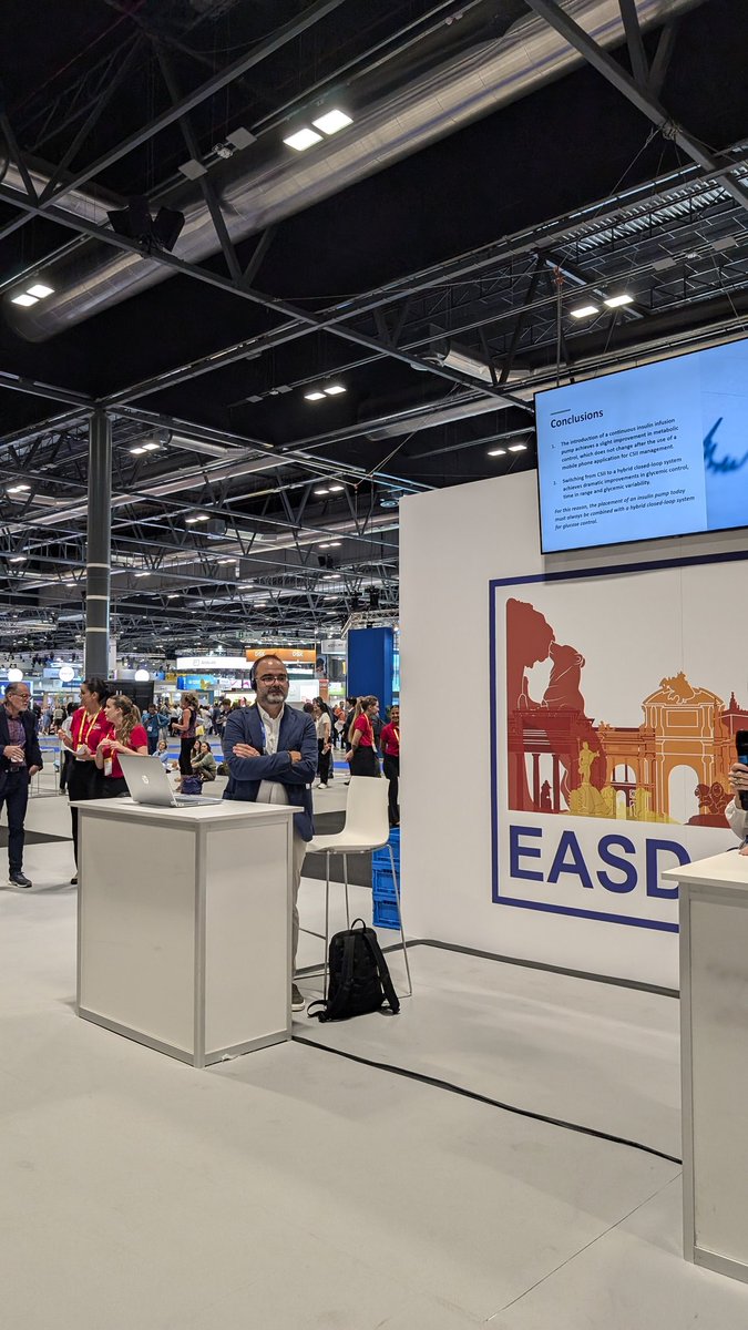 Great success of Dr Pujante presenting in #EASD2024  an oral communication with the results of MyLife Dose study with AID systema.  <a href="/endo_ispa/">ENDO_ISPA</a> <a href="/HUCA_Asturias/">@HUCA</a>   <a href="/EHuca/">EndoHUCA</a> <a href="/pedropuja/">Pedro Pujante.</a> <a href="/EliasDelgado_/">Elias Delgado</a> <a href="/ypsomed/">Ypsomed</a>