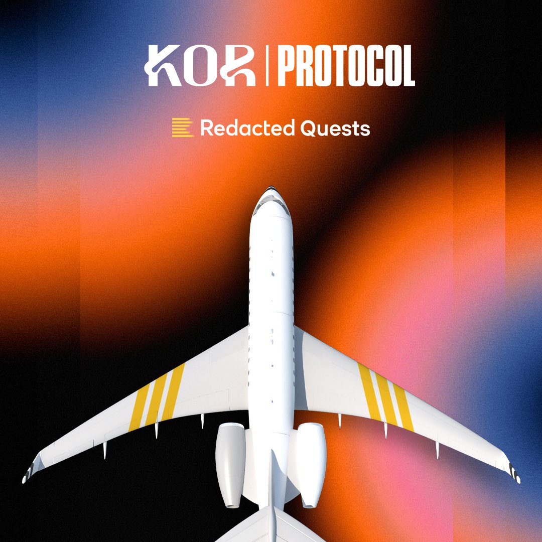 KOR Protocol (@korprotocol) on Twitter photo Buckle up, itโs about to get Redacted โฆ weโre boarding for Token2049.
See you there, <a href="/redactedcoin/">Redacted Coin</a> โ Buckle up, itโs about to get Redacted โฆ weโre boarding for Token2049.
See you there, <a href="/redactedcoin/">Redacted Coin</a> โ