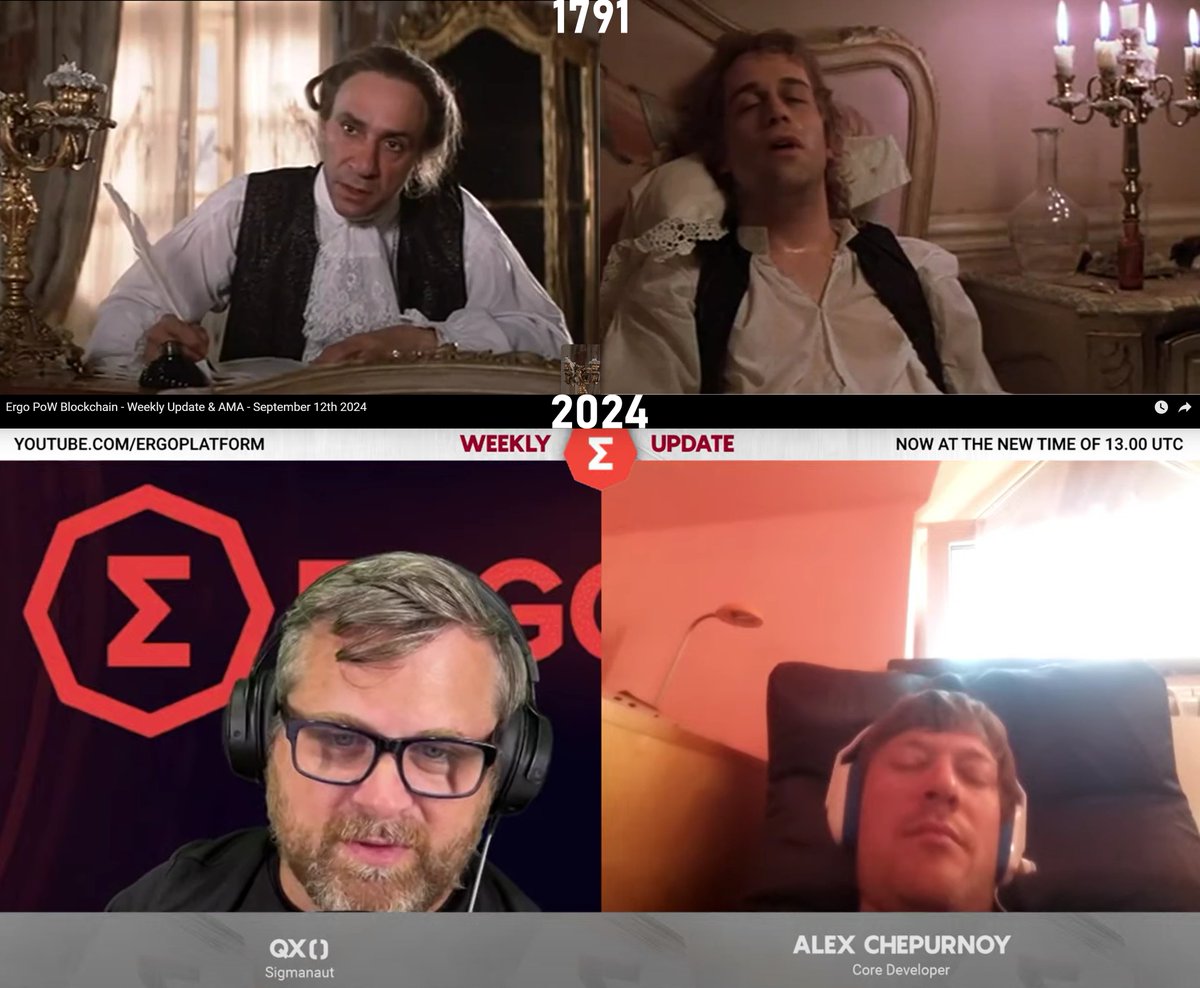 upwindstrategy's tweet image. Alex Chepurnoy is the Mozart of blockchain and you are most probably fading him. But @qx_ergo knows.