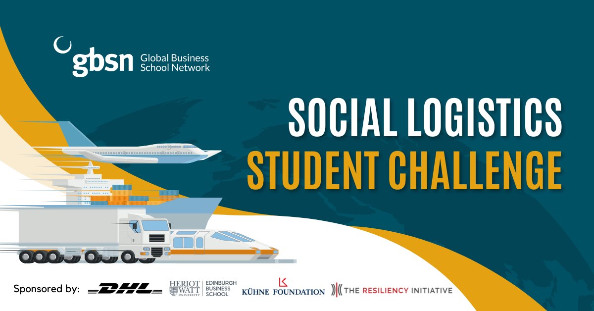 Registration is OPEN until Sunday, October 6th for the GBSN Social Logistics Student Challenge!

We encourage multi-disciplinary teams of 2-5 students from different schools, disciplines, and levels. 

ow.ly/C7Zj50Tllyb