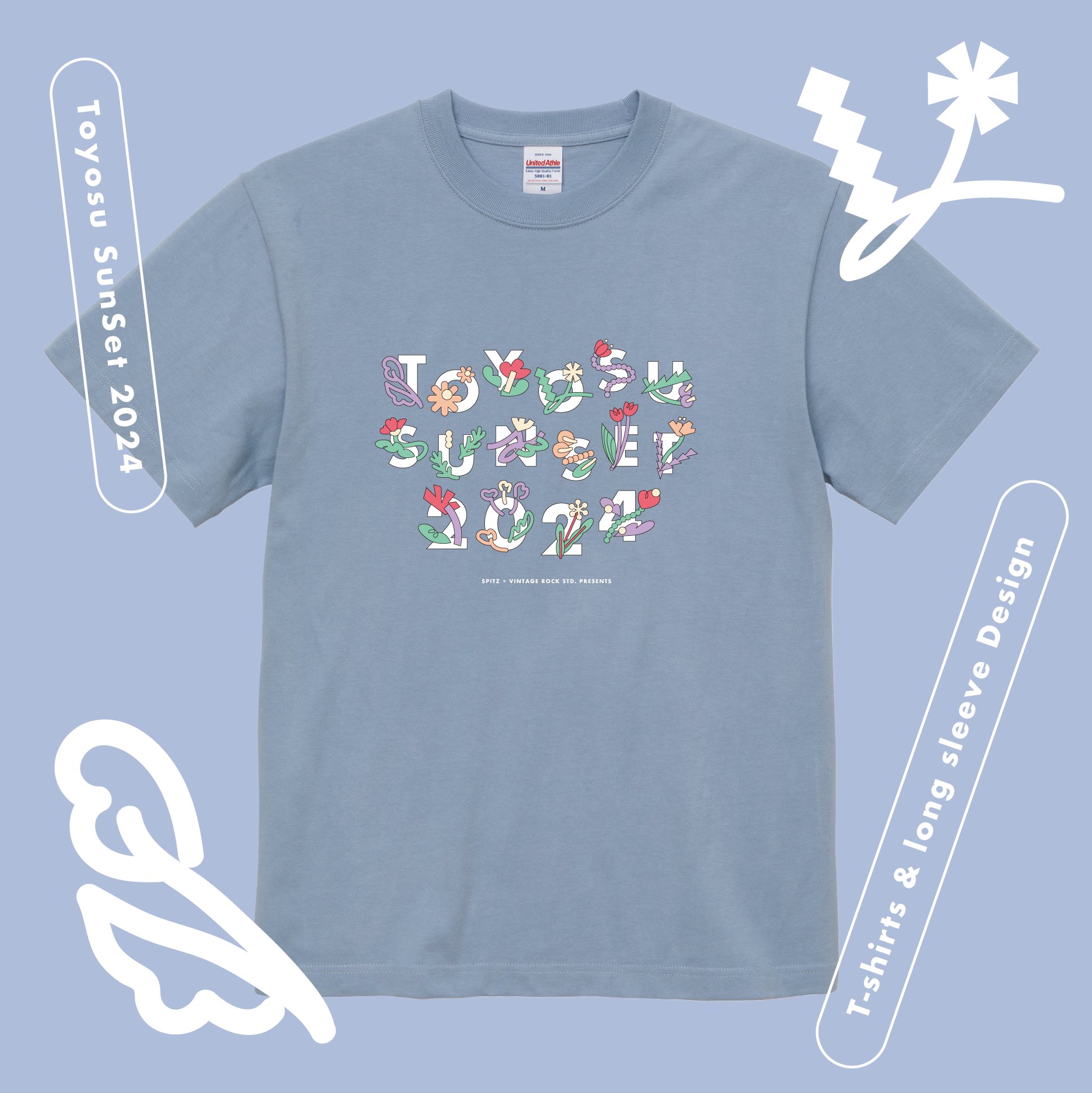 豊洲サンセット 2024 SunSet ベースボールスウェット スピッツ 豊洲サンセット 2024 SunSet ベースボールスウェット スピッツ