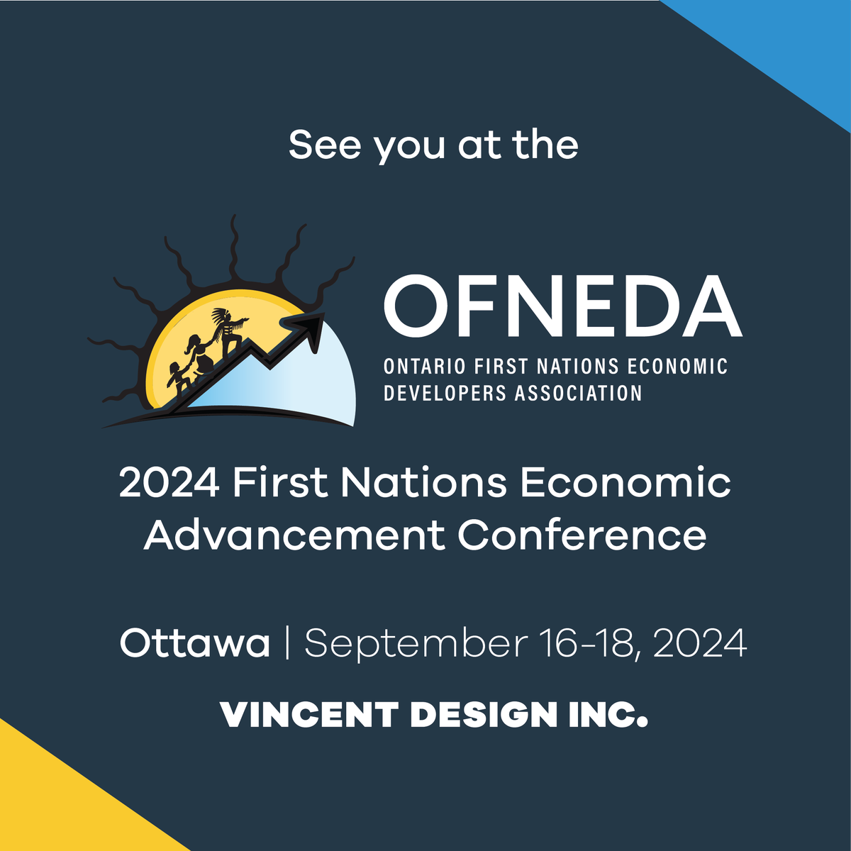vincentdesignca's tweet photo. Members of our team will be in Ottawa from September 16-18 for the OFNEDA 2024 First Nations Economic Advancement Conference. If you're attending or are based in Ottawa and would like to connect, we'd love to meet up! Drop us a message and let's chat! https://t.co/NYsCtNEen8