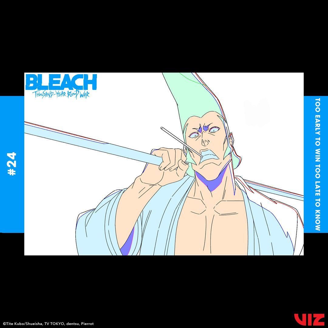 VIZMedia's tweet photo. Tenjiro Kirinji, Hot Spring Demon of Squad Zero, will rinse the Royal Palace clean of intruders. 🌊 #BLEACH https://t.co/AnKZg34Nch