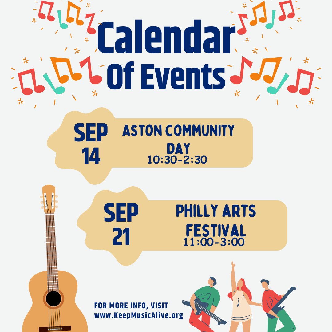 Join us for our September events!