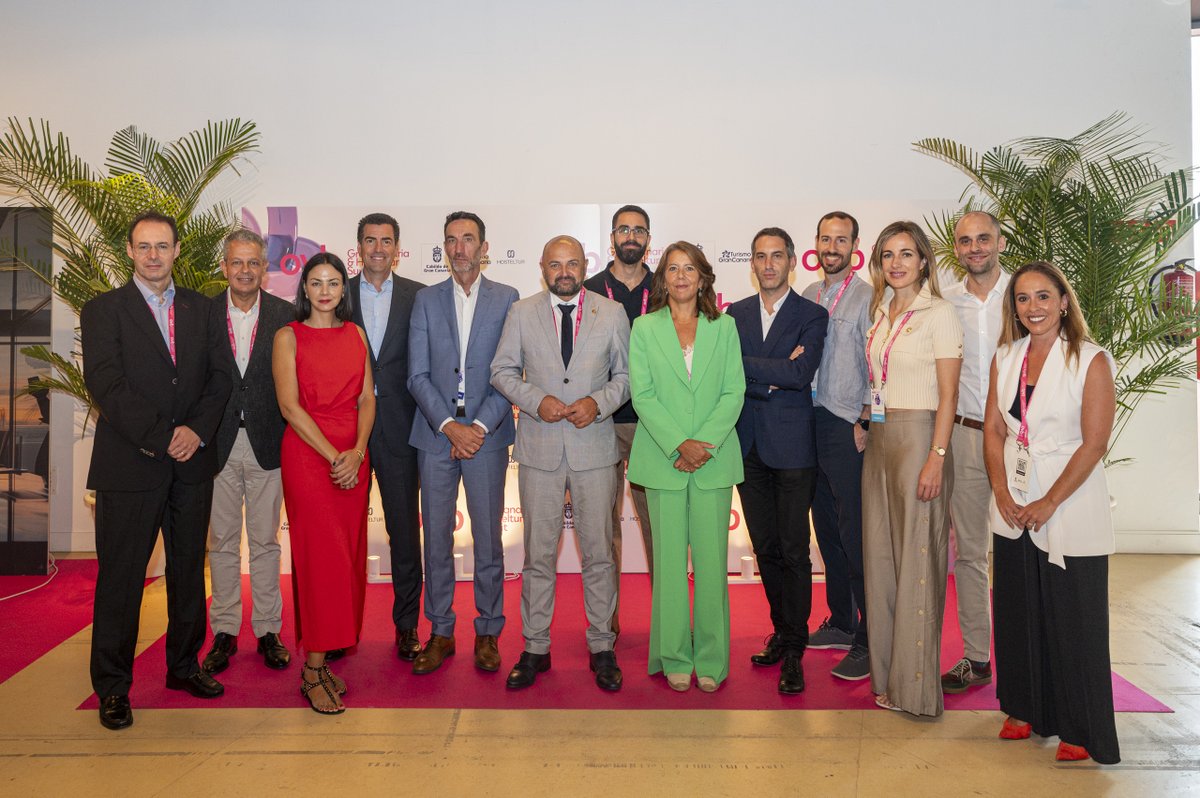 GranCanariaTur's tweet photo. @elitefederacion @MeliaHotelsInt @Hyatt @vueling @sonypictures_es @JesusPlazaX Tras una intensa jornada, ha finalizado #OVB24
¡Muchas gracias a todos por participar en la duodécima edición de Overbooking Gran Canaria (@ovbgc) & @hosteltur Summit 2024!
#TurismoGranCanaria #MuchoPorVivir https://t.co/mrwnz6bTxc