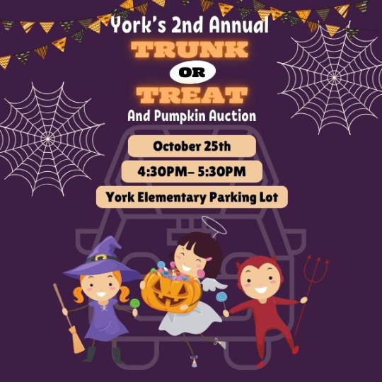 York Elementary Page  - SPS 2nd highest Title 1 School - needs your support provide families a fun, safe, and welcoming environment for everyone to enjoy this Halloween season! 

Click the link below to donate and support their Trunk or Treat!  

👉 supportsps.org/pick-a-project…