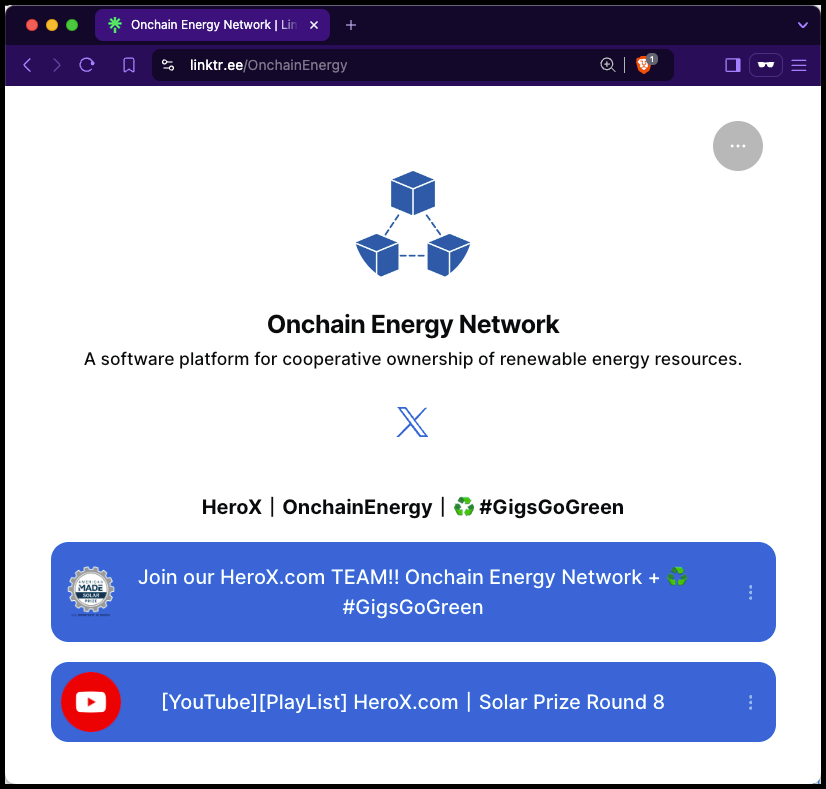 Onchain Energy Network tweet media