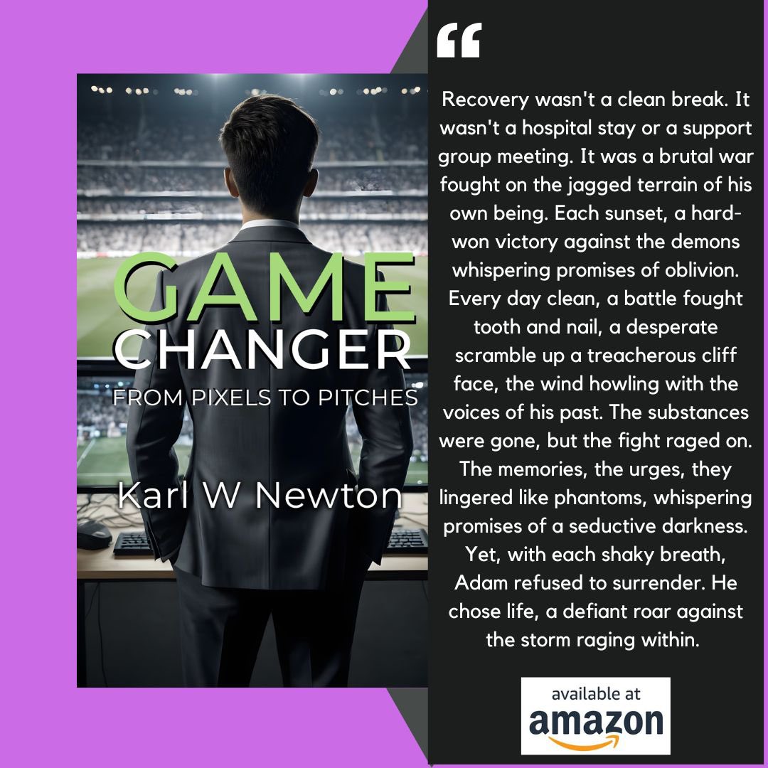 karlw_author's tweet photo. My book has now landed on Amazon
Todays quote board
https://t.co/ZTurRDfH1B
#book #novel #outonamazonnow #football #footballmanager #ordernow #quoteboard, #read #fiction #addiction #addictionrecovery #recovery #recoveryispossible #mentalhealth #footballtwitter https://t.co/ymx5hrgule