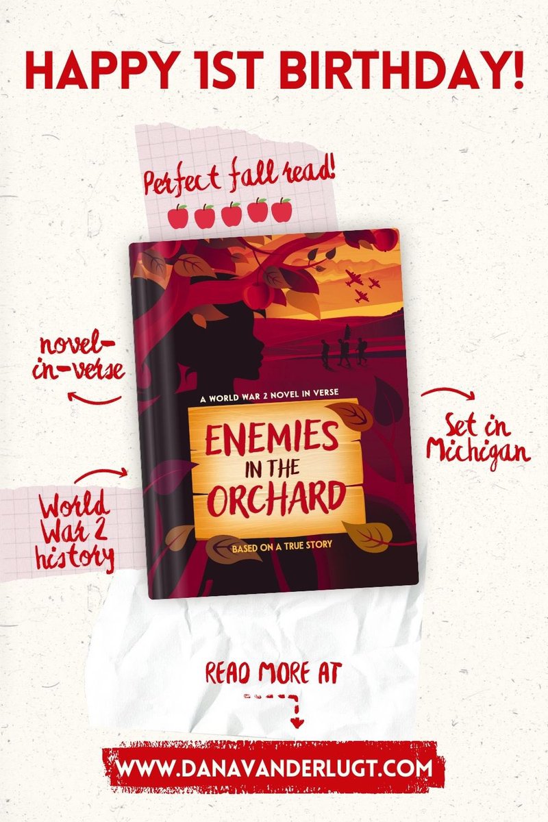 Dana VanderLugt (@danavanderlugt) on Twitter photo It’s the year anniversary of publication of my first novel, #EnemiesintheOrchard. I’m looking back over the last several months with lots of gratitude. #MGLit #novelinverse <a href="/Zonderkidz/">Zonderkidz</a> It’s the year anniversary of publication of my first novel, #EnemiesintheOrchard. I’m looking back over the last several months with lots of gratitude. #MGLit #novelinverse <a href="/Zonderkidz/">Zonderkidz</a>