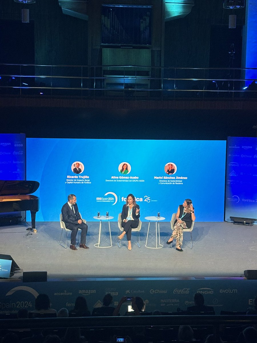 Muchas felicidades <a href="/foretica/">Forética</a> por 25 años de inspiración colectiva en #Sostenibilidad. Por muchos años más acompañando a todos en este maravilloso viaje #ESGSpain2024