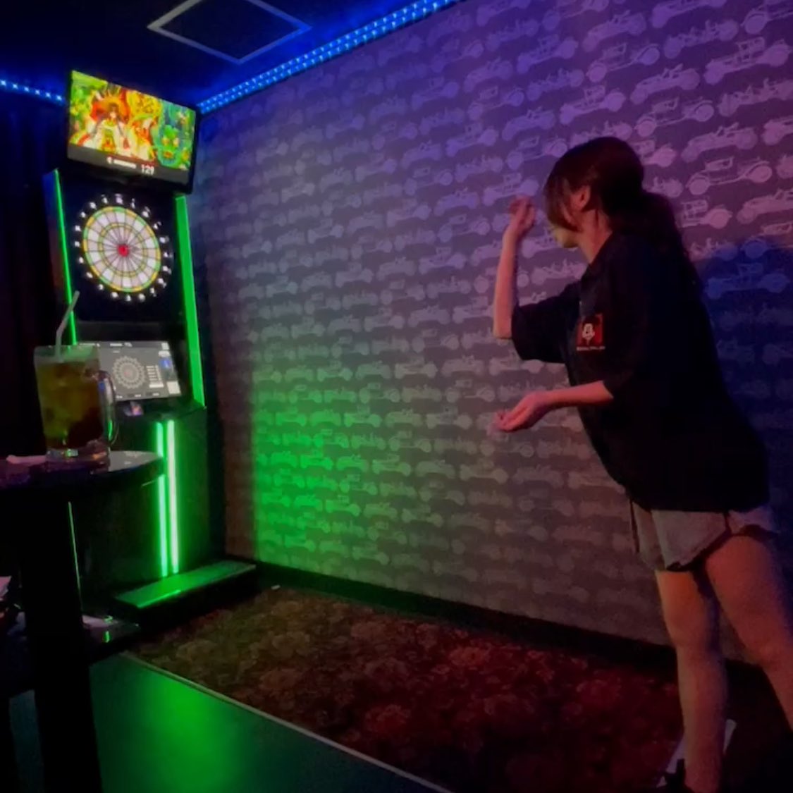 今日のダーツ🎯途中すごくよかったのに最初と最後で下がった🫠なんで01のゲームでカウントアップくらいうてないかな〜〜〜