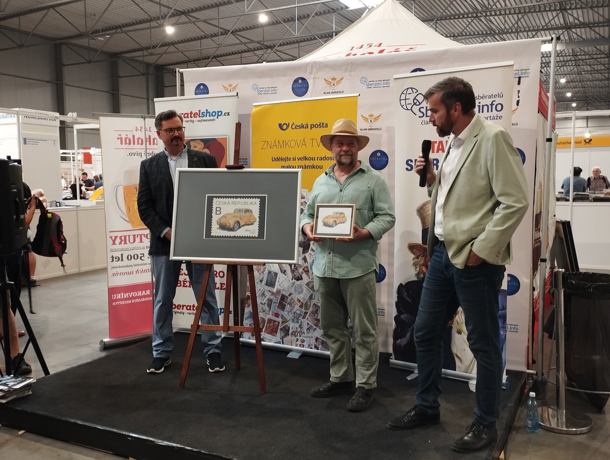 Ceska_posta_sp's tweet photo. Ve dnech 6. – 7. září se konal na výstavišti PVA Expo v pražských Letňanech veletrh Sběratel, na kterém byla již tradičně přítomna také Česká pošta.
#ceskaposta #sberatel #znamkovatvorba #filatelie #filatelista https://t.co/POcLwiQ2TY