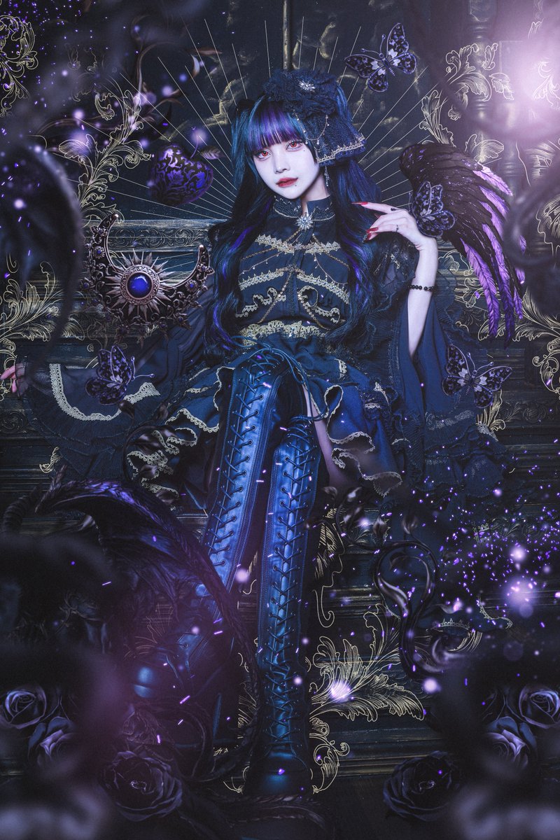 𝓝𝓮𝔀 𝓥𝓲𝓼𝓾𝓪𝓵 】 ✴︎夜宵やむ ✴︎Purple 「 此処へ堕ちてきて