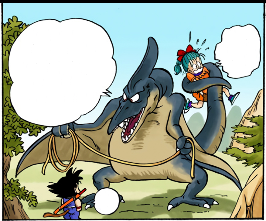 dbpanel's tweet photo. 145 #DragonBall #Goku #Bulma #Puteranodon 🦅🦖 https://t.co/9C1Ei8UKOx