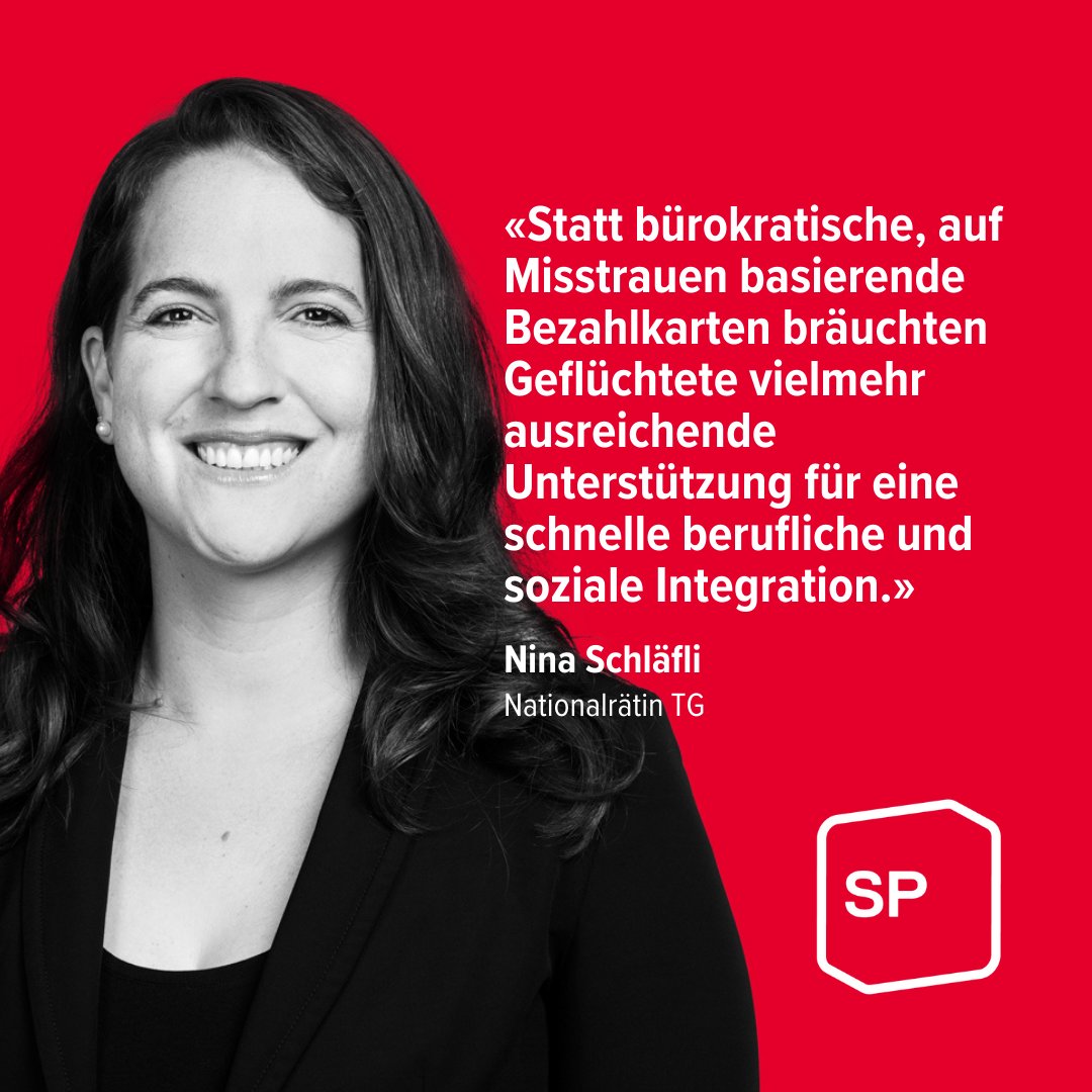 Der Nationalrat sagt Ja zu Bezahlkarten für Geflüchtete. Die Einführung solcher Karten schafft ein Bürokratiemonster und basiert auf Misstrauen statt einem realen Problem. Betroffene müssten viel eher bei der beruflichen und sozialen Integration unterstützt werden.