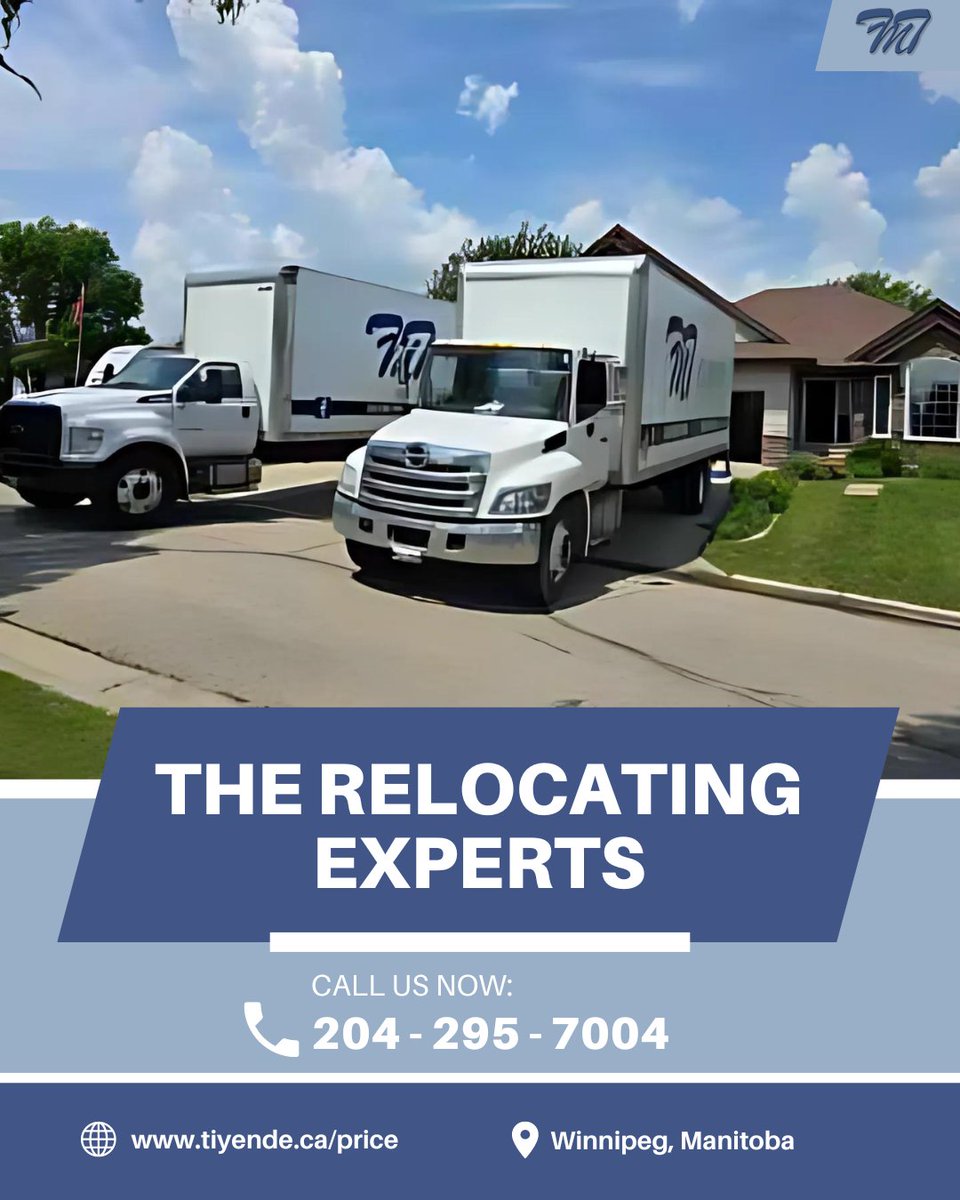 tmt_ltd's tweet image. Planning a move this fall? 🍁 Pro tip: declutter before packing to lighten the load! We’ve got your move covered.  

📞 204-295-7004 | tiyende.ca/price

  #FallMove #MovingSeason