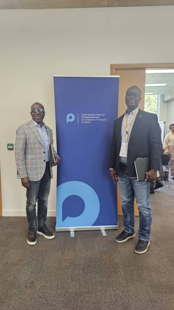 AcepaAfrica's tweet photo. Our ED, Dr. @DramanRasheed, is participating in the 6th @IPP_FoRB Academy in Oxford. The training began on the 10th of September and ends tomorrow. Parliamentarians from Southeast Europe, Southeast Asia, and Africa have gathered at St. Hugh’s College for this important event. https://t.co/CCIwIqZ0ZU