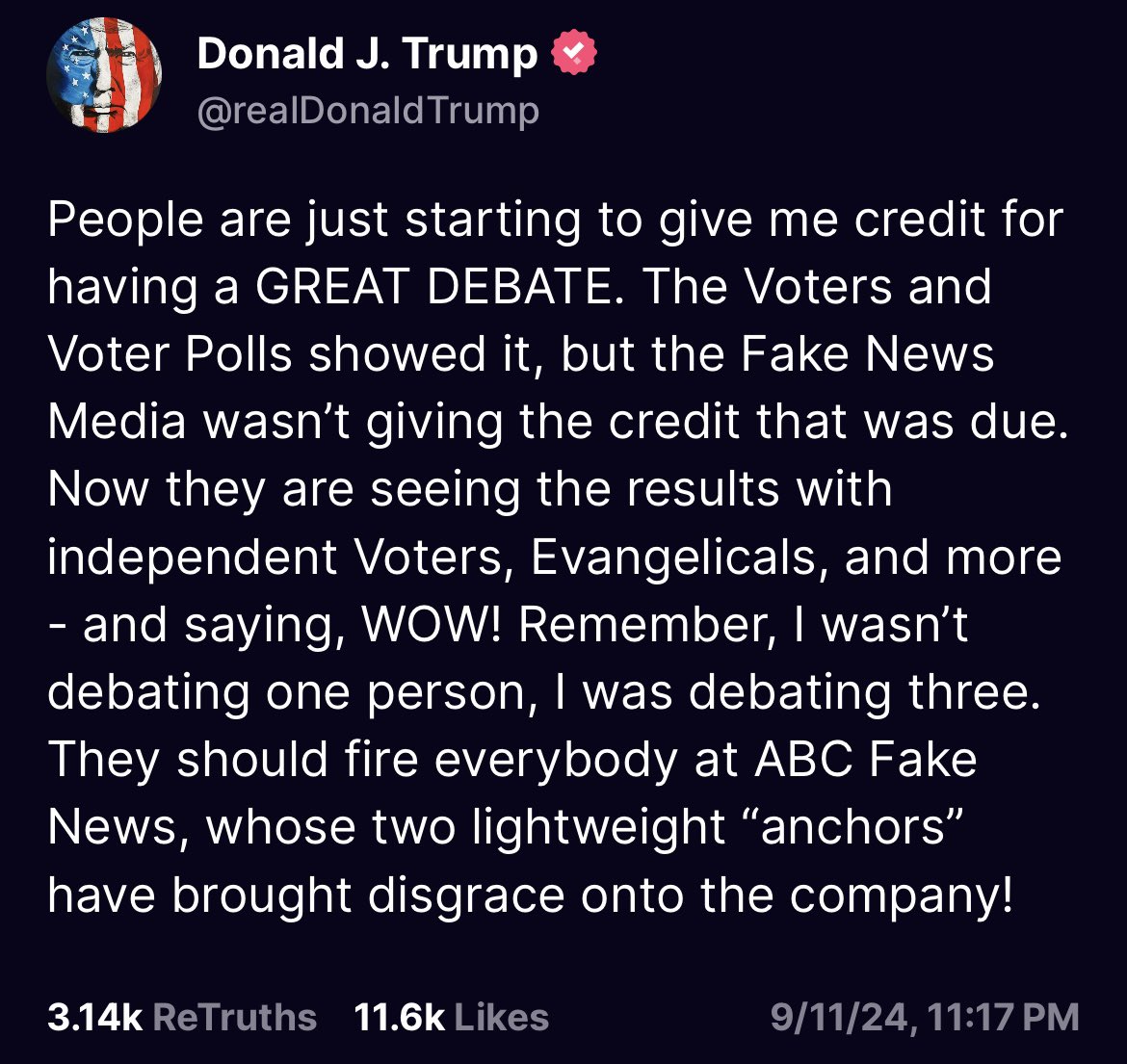 He’s literally the kid in Little League still whining the next day in school to his friends that they really won the game because the umpire was unfair. What a baby.