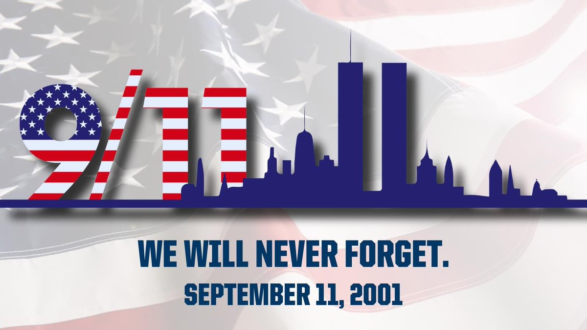 VAUnitySB's tweet image. September 11 was a day filled with tragedy & loss, but also a day that brought a nation together!
"Never forget their families who still bear the grief from that searing September morning. Never forget the heroic citizens & survivors who rushed to help their fellow Americans.”🙏🏽