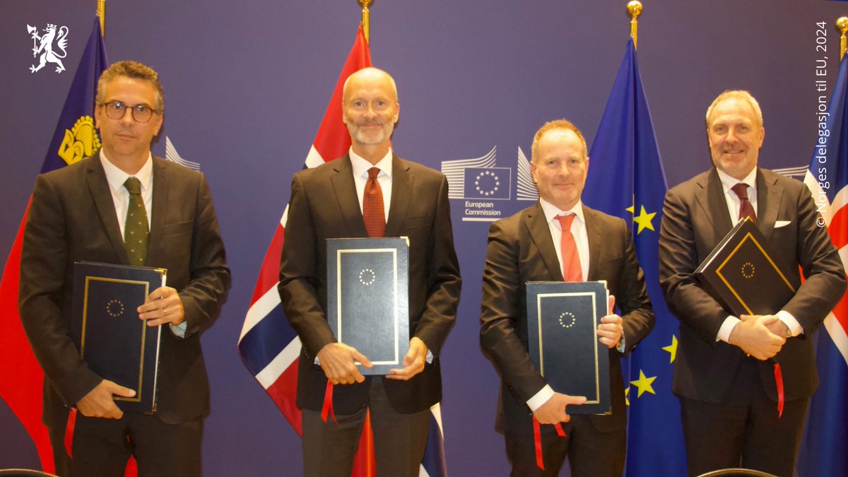 Norway, Iceland, Liechtenstein and the European Union have now signed an agreement on a new funding period for the EEA and Norway Grants.

🇳🇴🇮🇸🇱🇮🤝🇪🇺

The aim of Norway’s funding under the EEA and Norway Grants scheme is to reduce social and economic disparities in Europe.
