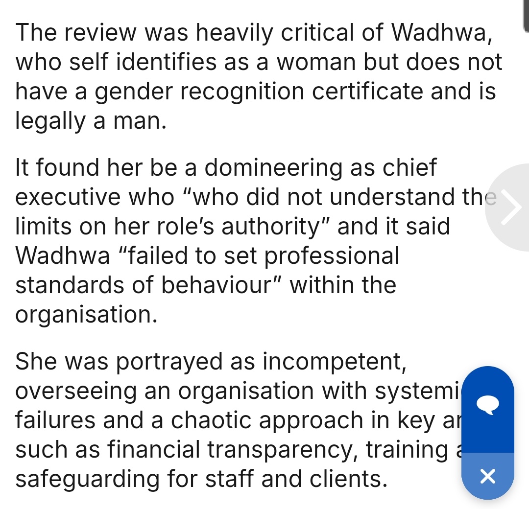 We sodding told you <a href="/ScotGovFM/">First Minister</a>, <a href="/Edinburgh_CC/">The City of Edinburgh Council</a>, <a href="/EHRCScotland/">EHRC Scotland</a>, Rape Crisis Scotland. Mridul Wadhwa is a male that bullied staff, called survivors bigots &amp; turned them away, creating a nest of self-congratulating pronoun bearers, ignoring trauma survivors 1/
dailymail.co.uk/news/article-1…