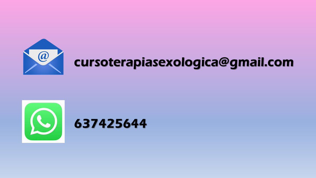 Si trabajas en el mundo de la Psicología o la Sexología, esta formación te interesa.

+INFO: cursoterapiasexologica@gmail.com

RT por favor!!!