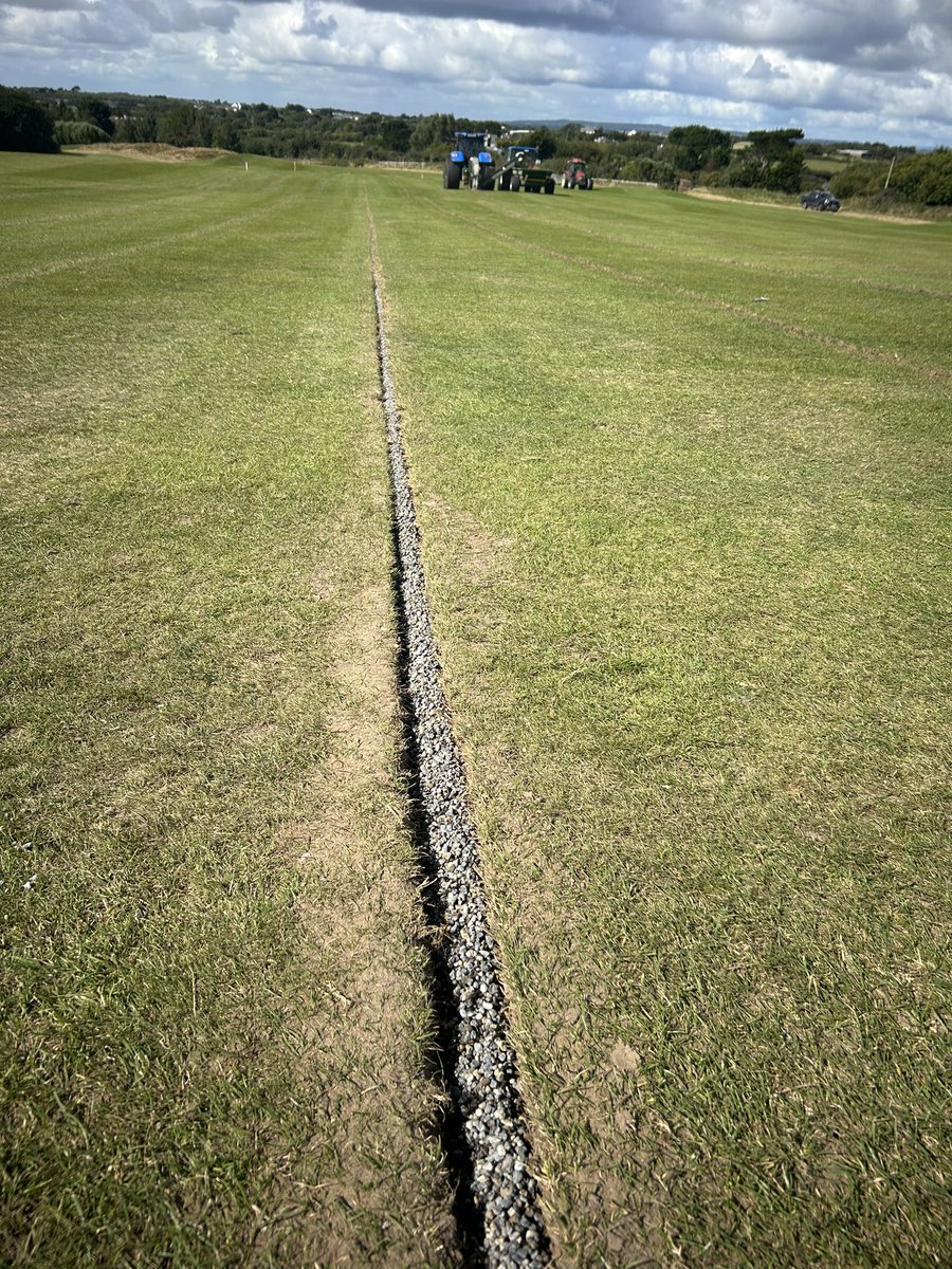 StHelensGolfWex's tweet photo. Drainage works moving on to the 14th now with great progress made and the weather is playing its part too https://t.co/cXpqzCjyq5