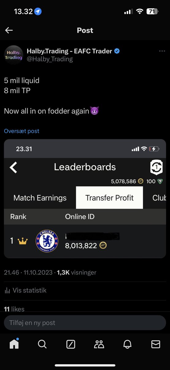 Halby.Trading - EAFC Trader tweet media