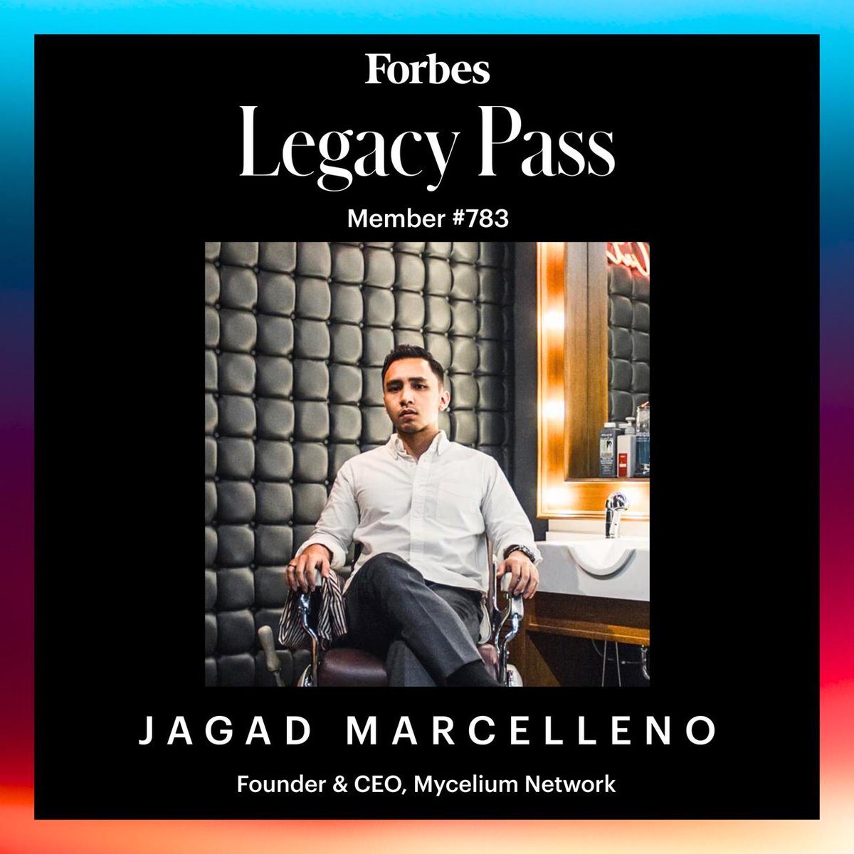 Forbes Web3 (@forbesweb3) on Twitter photo gm. Founder and CEO of Mycelium Network, <a href="/nygelbygel/">nygelbygel.ip ✷</a>, joins the Forbes Legacy Pass gm. Founder and CEO of Mycelium Network, <a href="/nygelbygel/">nygelbygel.ip ✷</a>, joins the Forbes Legacy Pass