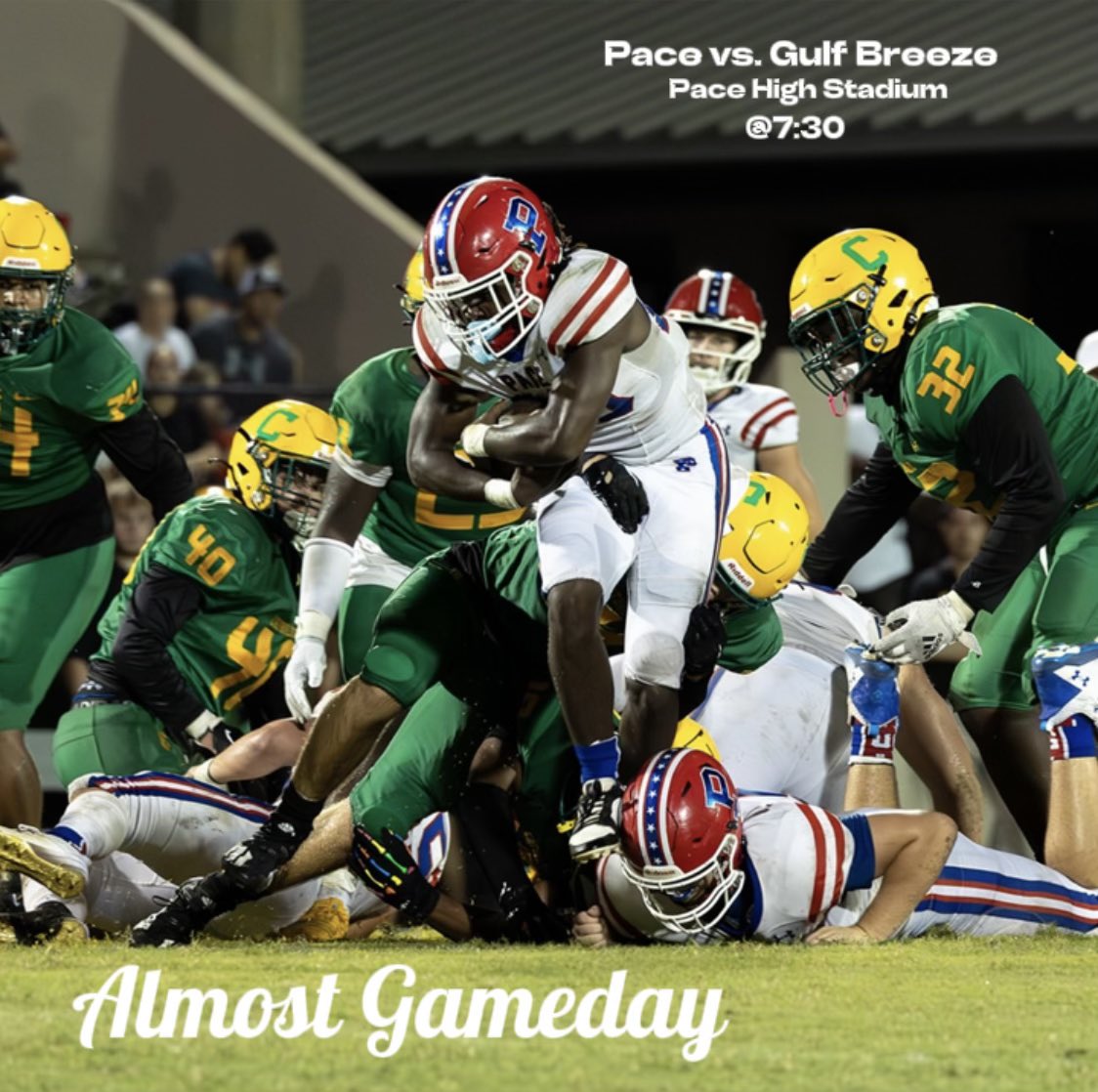 Pace High Football tweet media