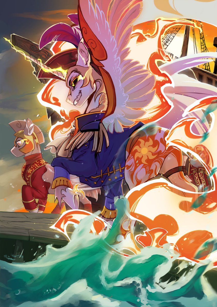 Daybreaker, pour les posters du <a href="/LeBastionBrony/">Le Bastion Brony and Friends</a> :)

#mlpfanart