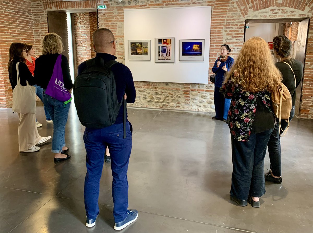 _Falbala's tweet image. Visite-sandwich organisée pour les agent.es  du @leDepartement66 à la Maison de la Catalanité avec une médiatrice de @Visapourlimage .
Expo photo de @KarenBallard , Venice. Californie. Encore visible &amp;gt; 15/09 #Perpignan #ComInterne #Culture