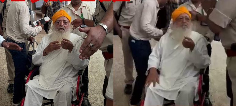 हरि ॐ
बापूजी स्वास्थ्य समाचार 

कल रात में बापूजी को पुनः छाती में दर्द हुआ। जिस कारण रात भर नींद भी नहीं ले पायें!
ऐसी हालात में जेल में रहना गुरुदेव के लिए जानलेवा सिद्ध हो सकता है! डॉ राघवन और माधव बाग द्वारा चल रहे उपचार को बिना पूरा करवाये उन्हें जेल में पहुँचा देना, एक