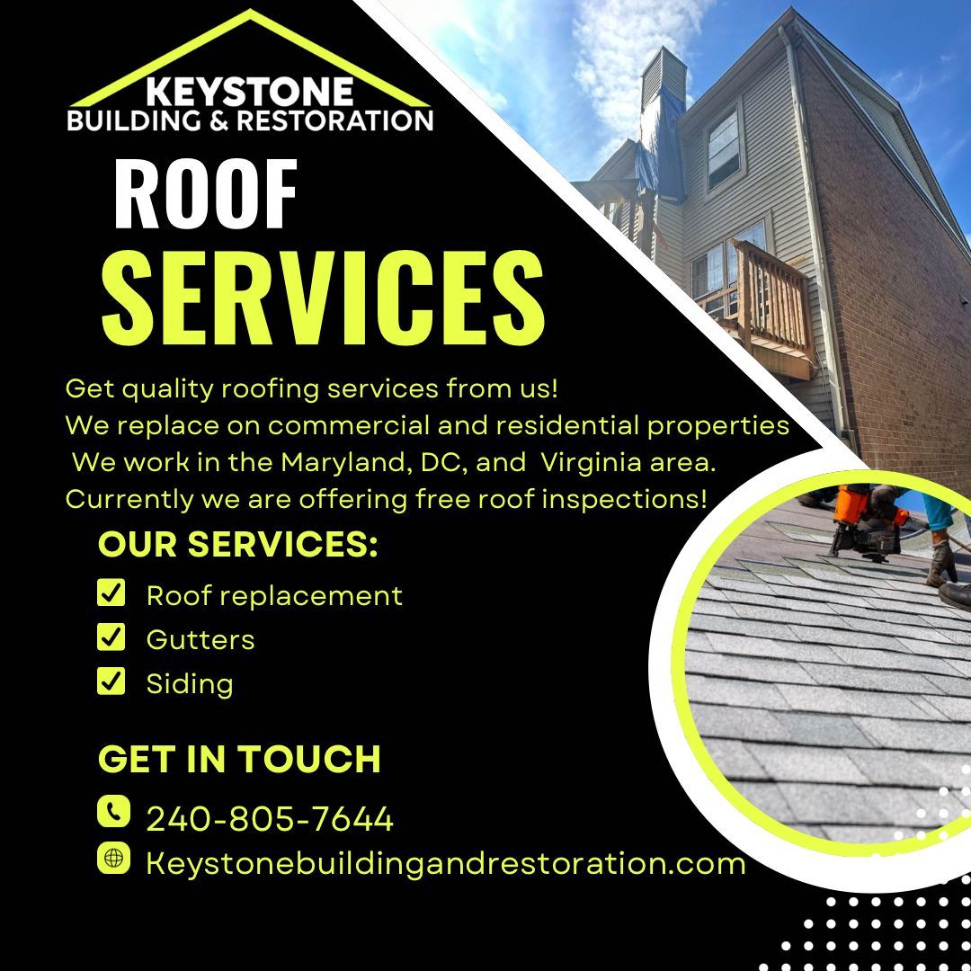 A roofing inspection is important to do! 
Schedule a free appointment. Click link below! 
buff.ly/35NIeeR
#Maryland #Virginia #Westvirginia #dc #roofingcompany #frederickmd #Clarksburgmd #Gaithersburgmd #Montgomeryvillagemd