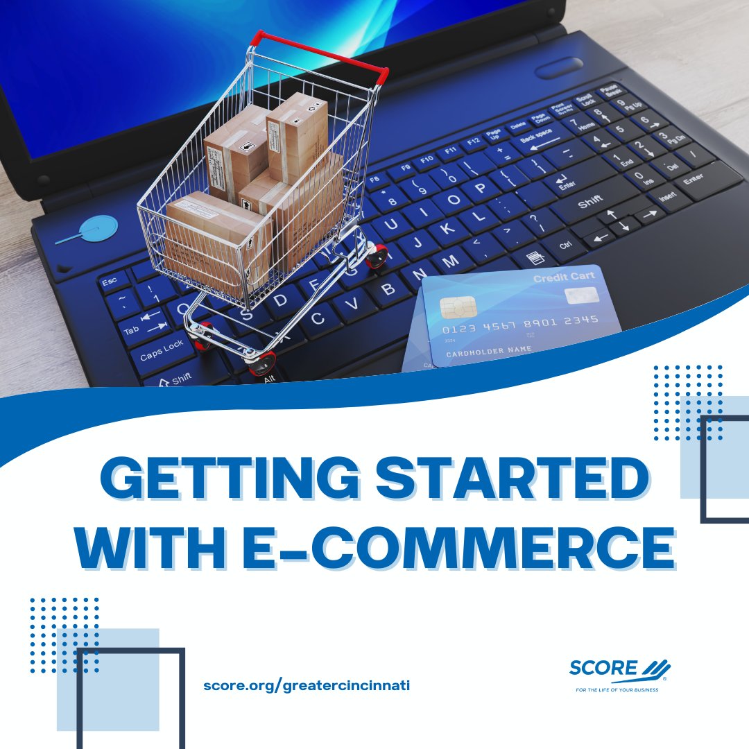 CincinnatiSCORE's tweet image. A Complete Guide for Getting Started with E-commerce

This online course  will provide you with the information and tools you need to set up and run E-commerce within an existing small business.

Get started: bit.ly/3QZQ36d 

#ECommerceOnlineCourse #SmallBusinessTool ...