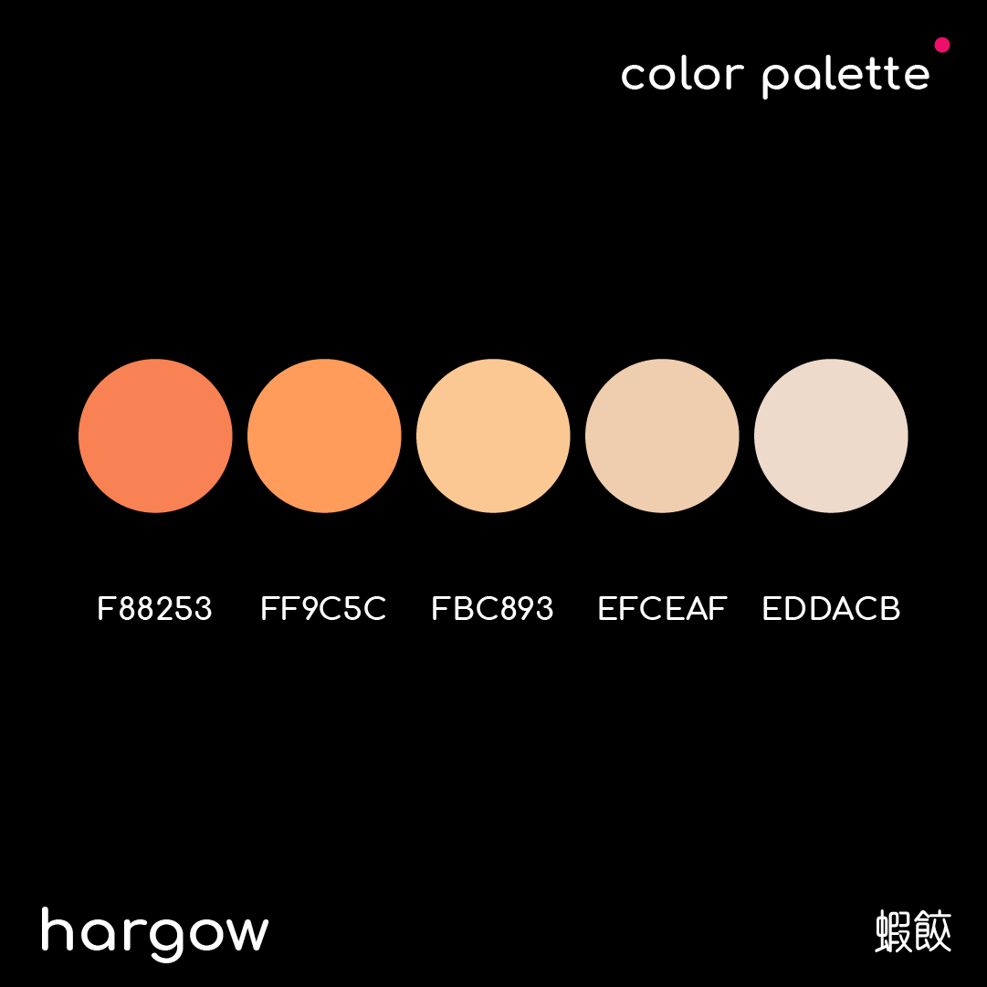 DimSumCreatives's tweet image. HarGow • Shrimp Dumpling

Culture
HarGow’s pleated thin wrapper showcases the chef’s skill, earning it a spot as one of the "Four Heavenly Kings" of dim sum.

Branding
Success lies in positioning, naming, design, storytelling, and consumer experience.

#HarGow #ColourPalette