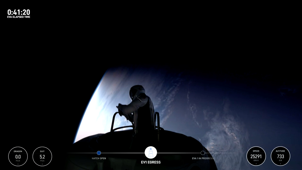 techfuntoyou's tweet photo. La misión Polaris Dawn lleva a cabo el primer paseo espacial privado de la historia https://t.co/Xj5dmqoOqL https://t.co/ojC6rb6it4