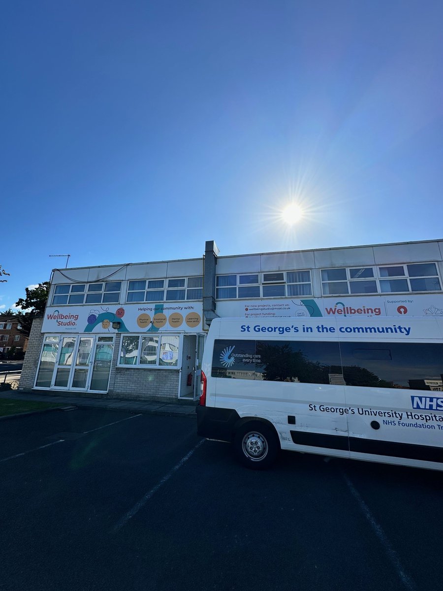 St George's Hospital Hepatology (@stghepatology) on Twitter photo Another action packed day of liver scanning with our friends at <a href="/PHDProjectPH/">Dee Morris</a> <a href="/EmpcnN/">EMPCN - East Merton Primary care network</a> is in full swing! If you live in #Mitcham and think you may be at risk of #Cirrhosis then book yourself in - we're back tomorrow! eventbrite.co.uk/e/970350393147… #LiverHealth #SWLondon <a href="/geshNHS/">St George's, Epsom and St Helier</a> Another action packed day of liver scanning with our friends at <a href="/PHDProjectPH/">Dee Morris</a> <a href="/EmpcnN/">EMPCN - East Merton Primary care network</a> is in full swing! If you live in #Mitcham and think you may be at risk of #Cirrhosis then book yourself in - we're back tomorrow! eventbrite.co.uk/e/970350393147… #LiverHealth #SWLondon <a href="/geshNHS/">St George's, Epsom and St Helier</a>