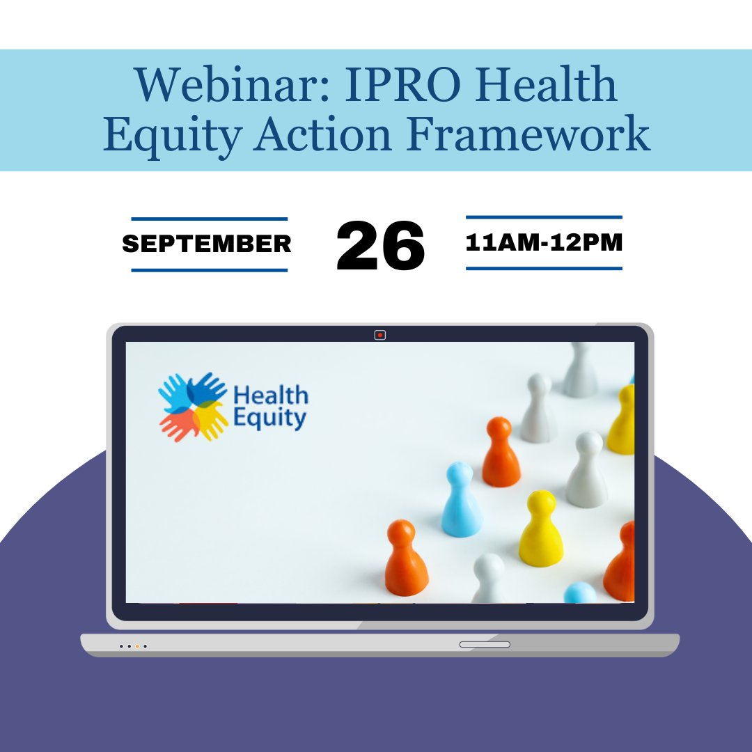 Join us on Sep 26, 11am-12pm ET to discover a new tool for tackling health disparities. Learn to implement evidence-based interventions and monitor progress effectively. Essential for equity/quality leaders and their teams. Register now: bit.ly/3XA7gqp