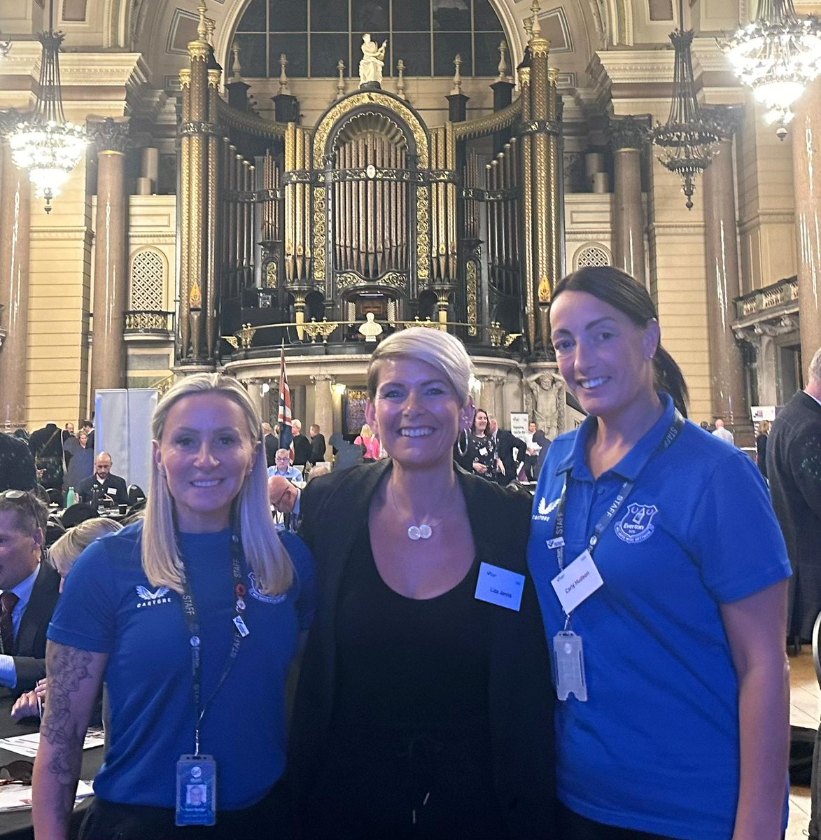 Programme Lead Liza Jarvis spoke at the NHS Veteran Aware conference in Liverpool yesterday, talking about the programme. It was also great to chat to Nikki and Carly from <a href="/EITC/">Everton in the Community</a>  and hear about all the work they are doing with female veterans! #NHSVeteranAware