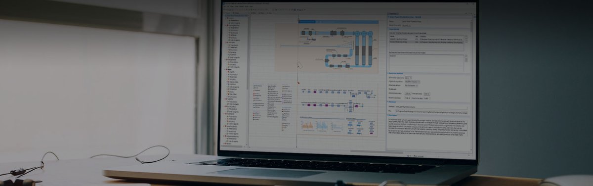 AnyLogicCo's tweet image. Join an online course with Digital Twin Analytics to excel the fundamentals of simulation modeling. Learn to build models from scratch and gain a solid understanding of AnyLogic software. Check the program and register today!➡️ anylogic.com/resources/trai…
#SimulationModeling