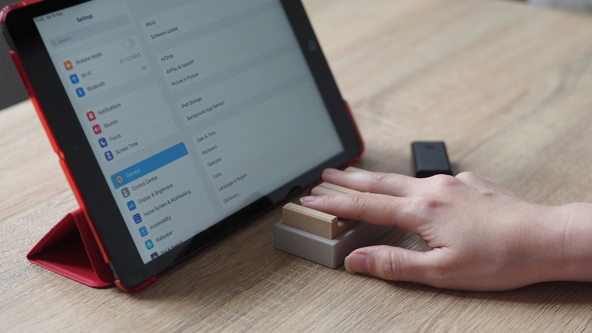 Last week, we launched Tap - a <a href="/microbit_edu/">Micro:bit Educational Foundation</a> bluetooth dual switch access device that enables people with disabilities to control mobile phones, tablets and computers. In addition to the project, we also released the files open-source! Grab them here - tinyurl.com/232cy7fj