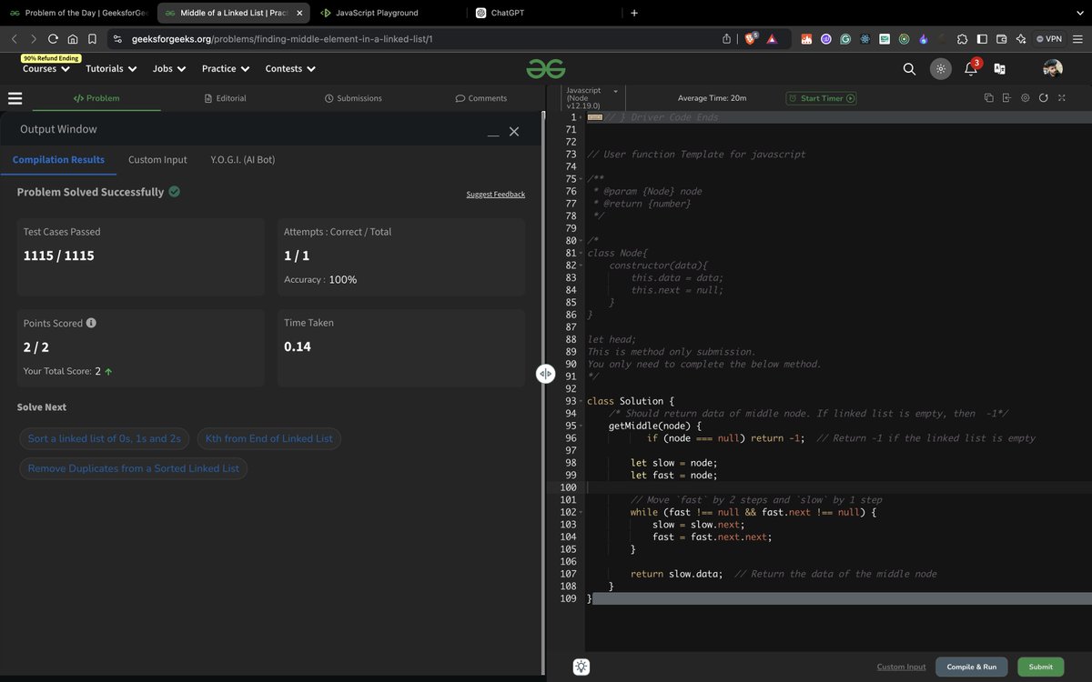 MaxWithBug's tweet image. You are a dev that doesn&apos;t mean you can&apos;t do DSA, it&apos;s not DSA or Dav. It&apos;s all about DSA and Dav. so stop participating on those forums, just unplug the Wi-Fi😅😄 and don&apos;t forget to be consistent guys have fun ✌🏻 .  TY @geeksforgeeks @DeutscheBank #geekstreak2024 #DeutscheBank